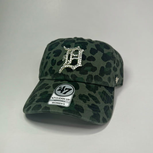Rhinestoned Detroits Tigers Clean Up Hat