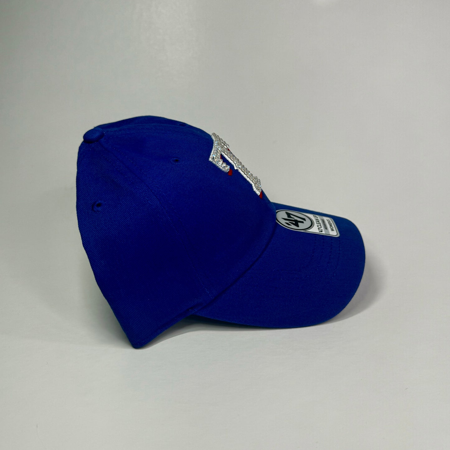 Rhinestoned Texas Rangers Up Hat